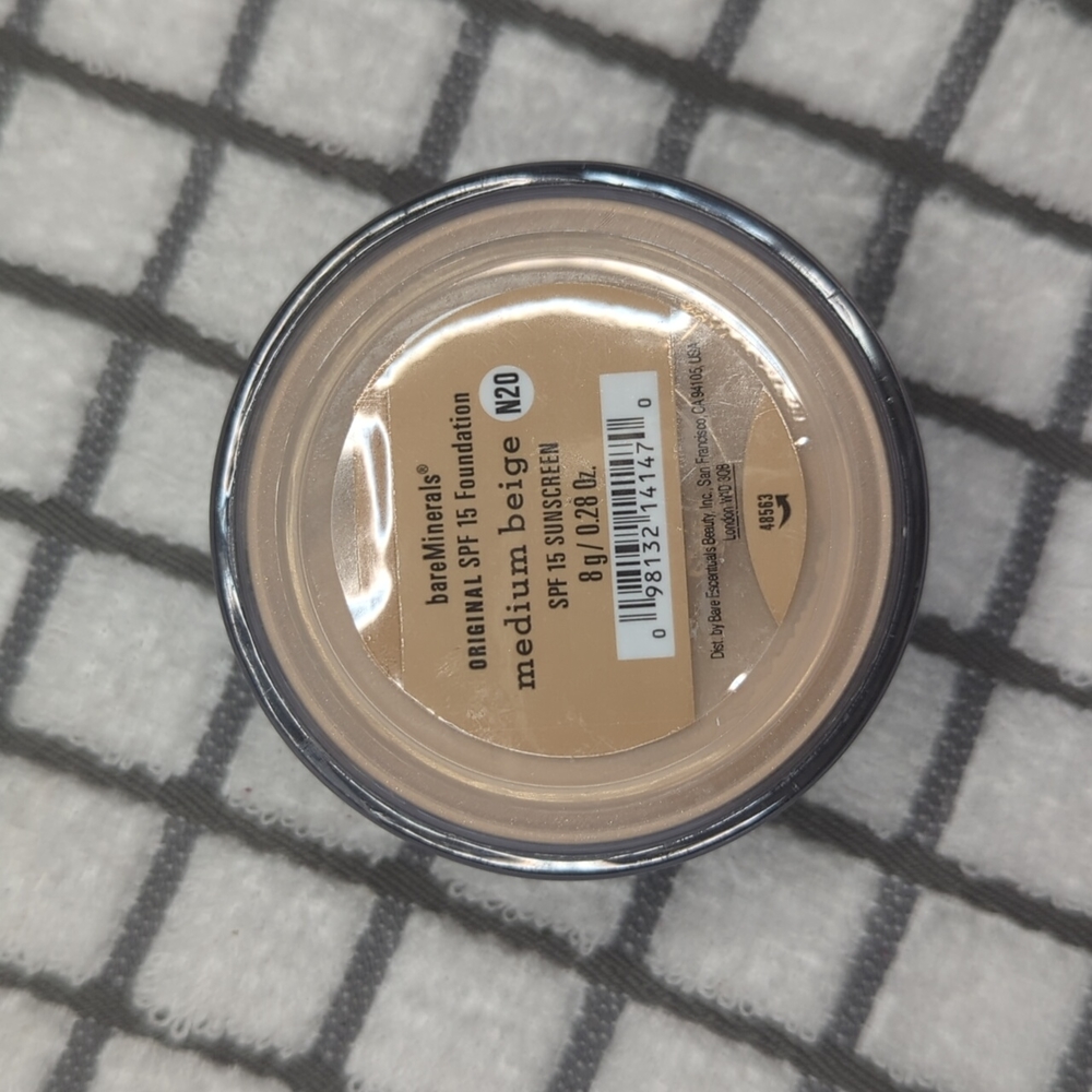 NEW bareMinerals Original SPF Foundation in Medium Beige